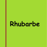 Rhubarbe